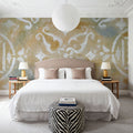 Gold Tapestry Mural Wallpaper - room preview 06