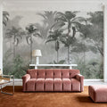 Lush Jungle Mural Wallpaper - room preview 06