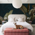 Banana Leaf Study Mural Wallpaper - room preview 06