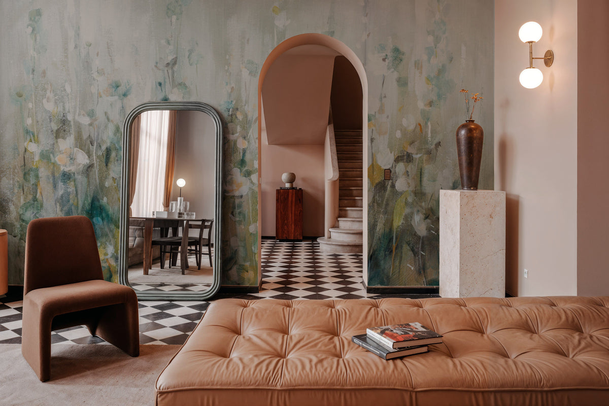 Wildflower Field Mural Wallpaper - room preview 06