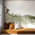 Tranquil Hillside, Olive Mural Wallpaper - room preview 06