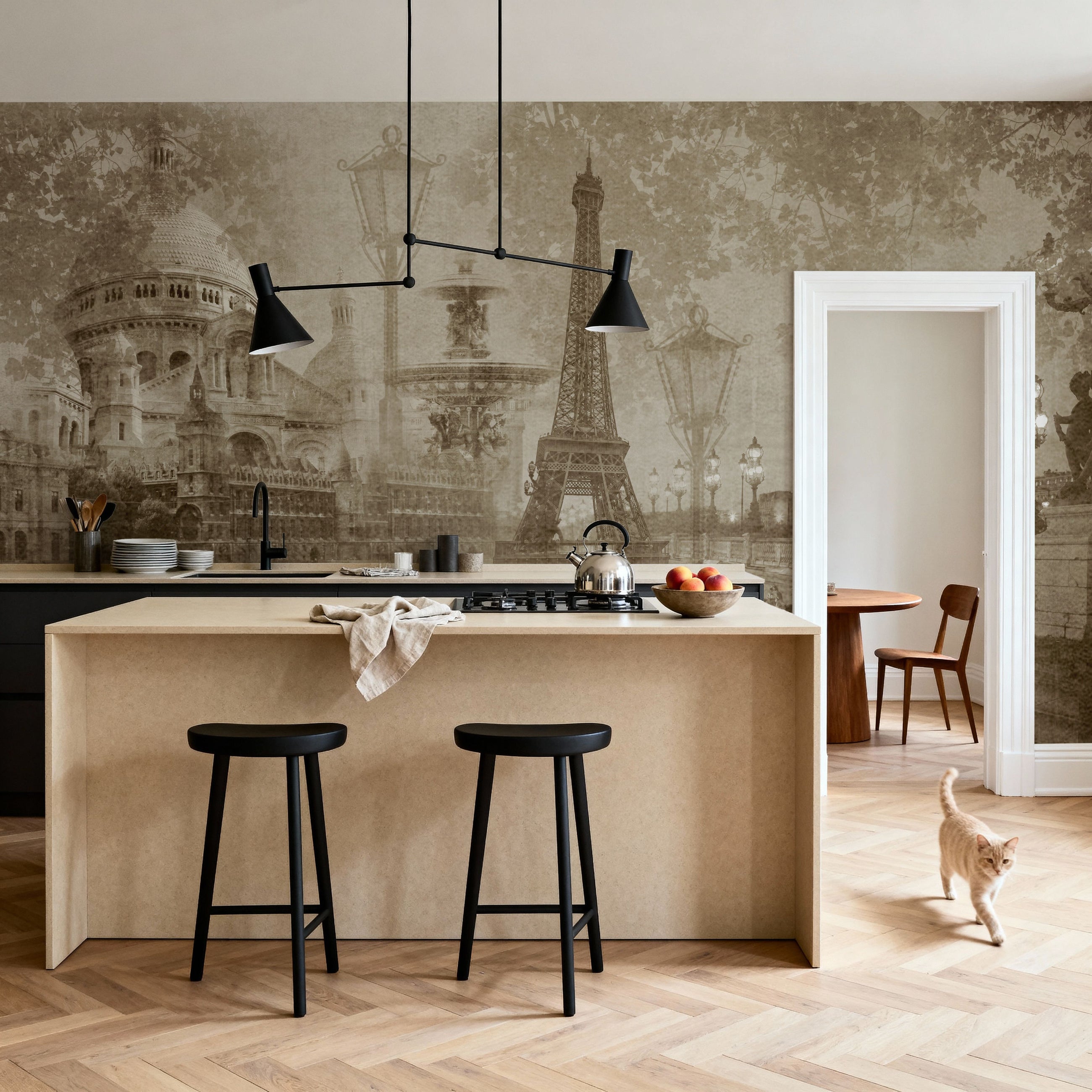 Dreaming of Paris Mural Wallpaper