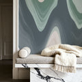 Abstract Paints, Pastels Mural Wallpaper - room preview 06