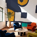 Fish Eyes Mural Wallpaper - room preview 06