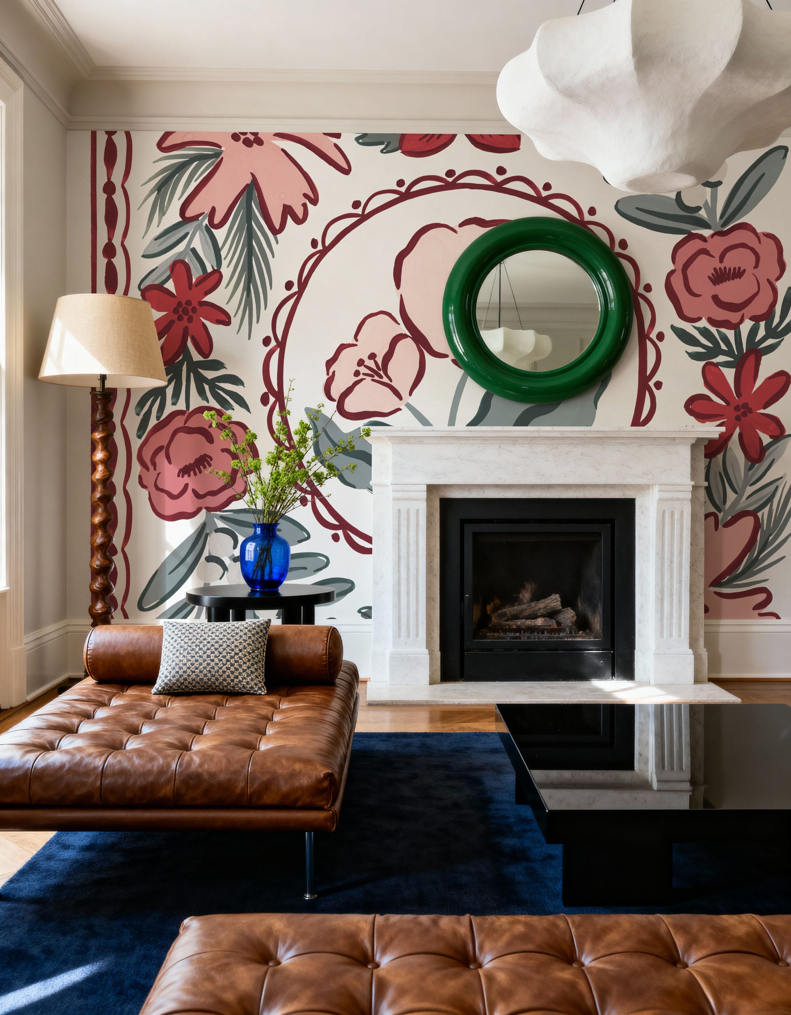 Christmas Reverie II Mural Wallpaper