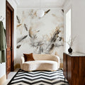 Tender Love Yellow Mural Wallpaper - room preview 06