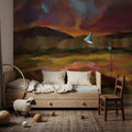 High Desert Rhythm Mural Wallpaper - room preview 06