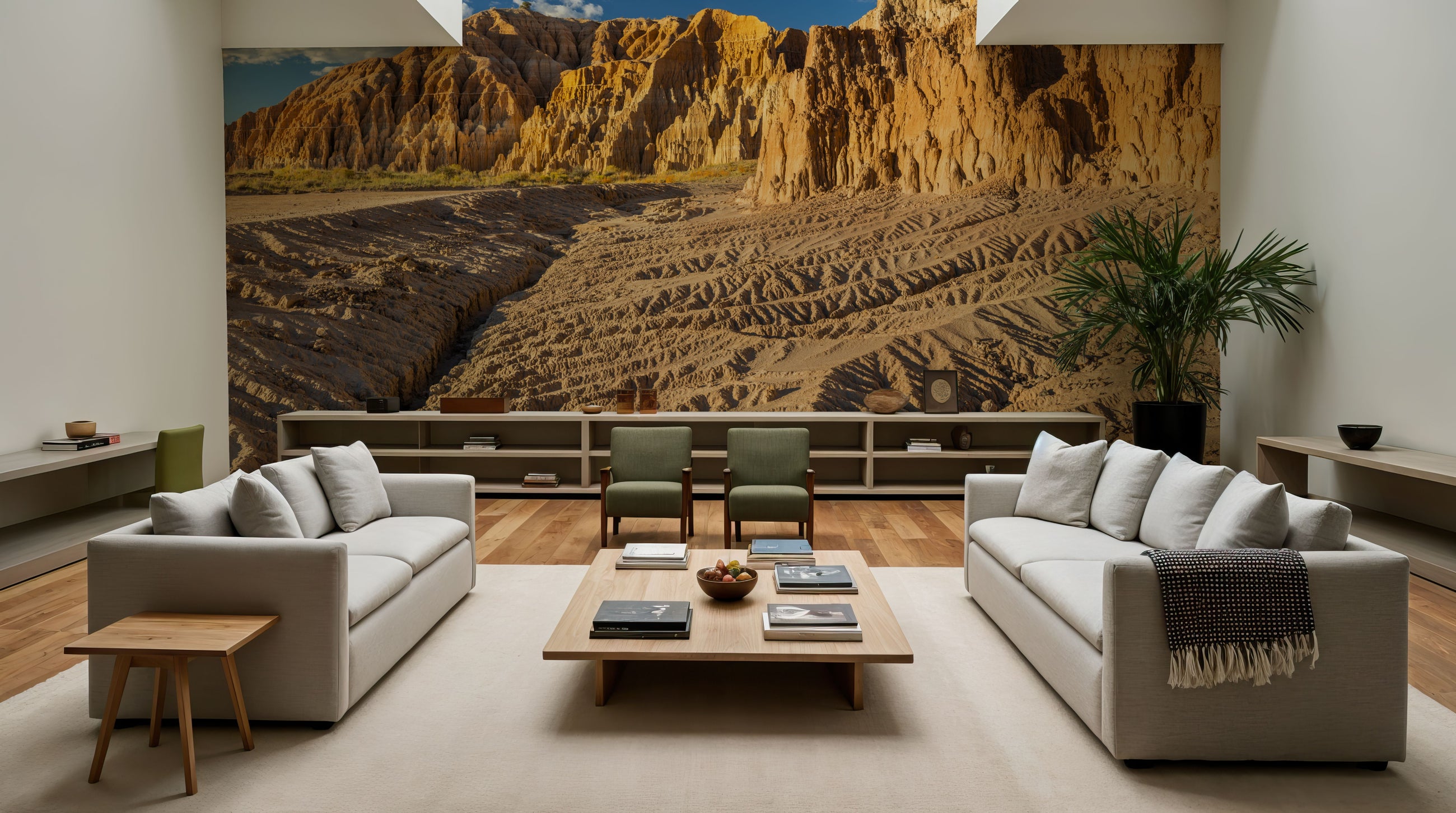 Cathedral Gorge Mural Wallpaper