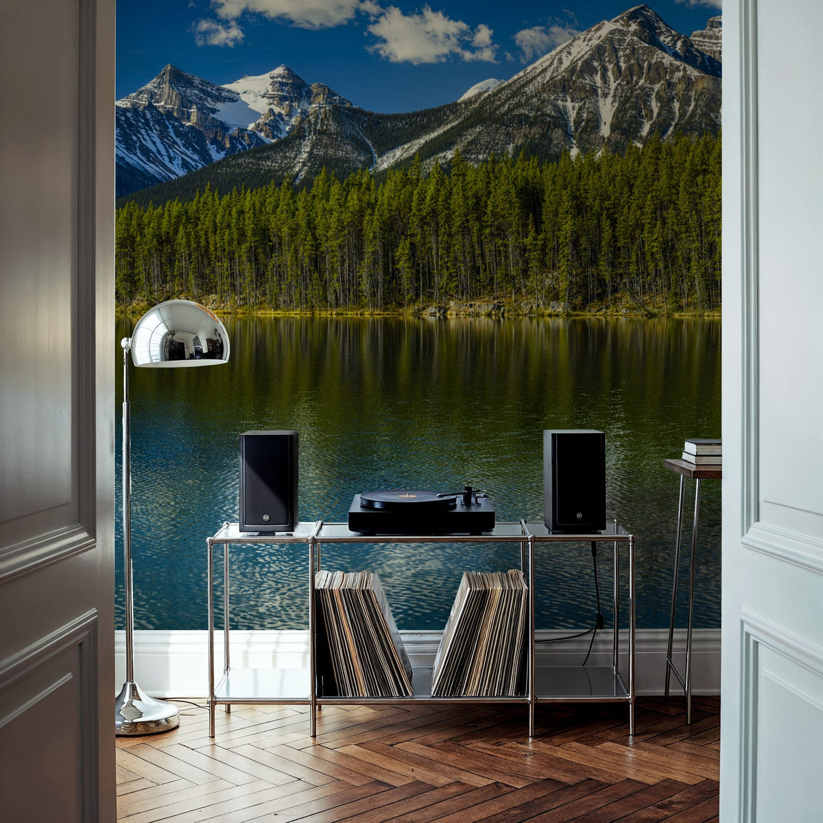 Lake Louise Mural Wallpaper - room preview 06