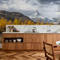 Matterhorn Fall Mural Wallpaper - room preview 06