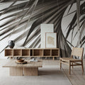 Sepia Palm Mural Wallpaper - room preview 06