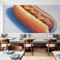 Hot Dog Mural Wallpaper - room preview 06