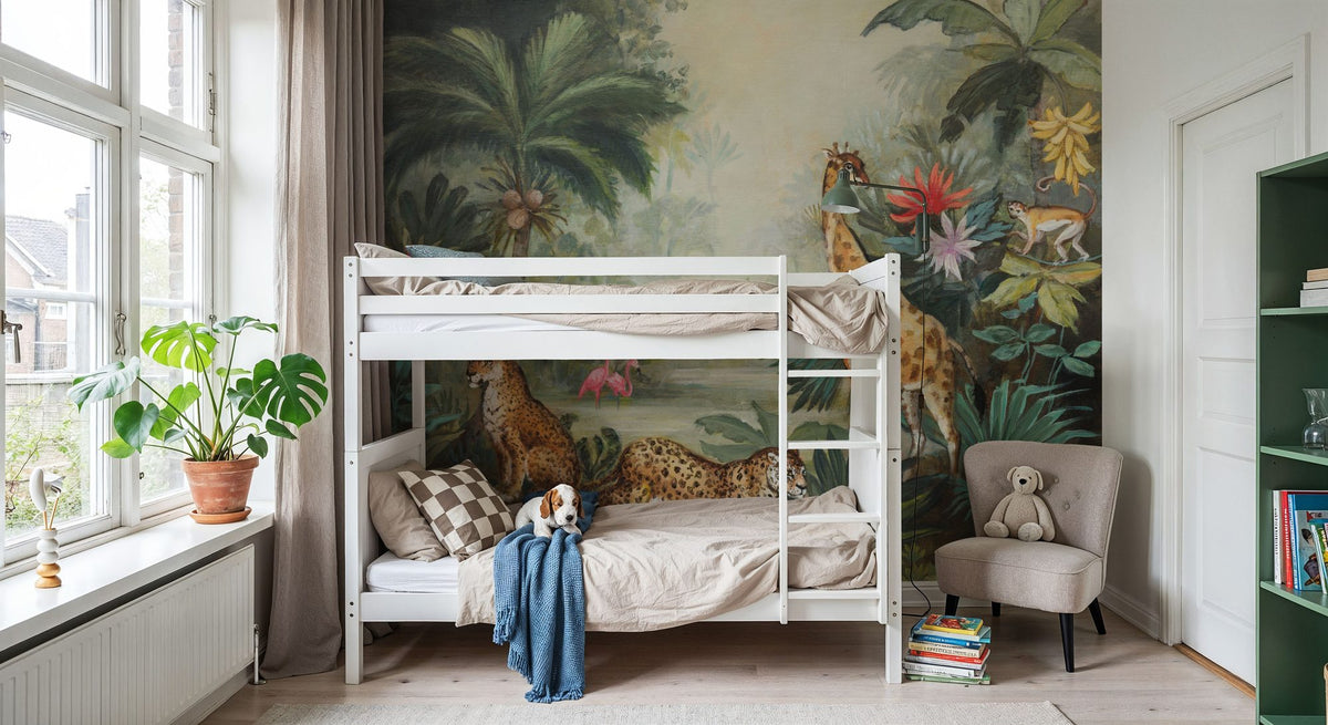 Jungle Break Mural Wallpaper - room preview 06