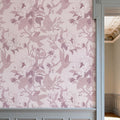 Peony Toile, Rose Mural Wallpaper - room preview 06