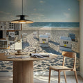 North Sea Light Mural Wallpaper - room preview 06