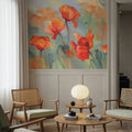 Poppy Reverie Mural Wallpaper - room preview 06