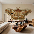 Spooky Halloween Moth II Mural Wallpaper - room preview 06