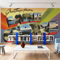 Greetings From Lake George Mural Wallpaper - room preview 06