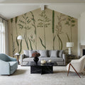 Herbal Botanical VII Mural Wallpaper - room preview 06