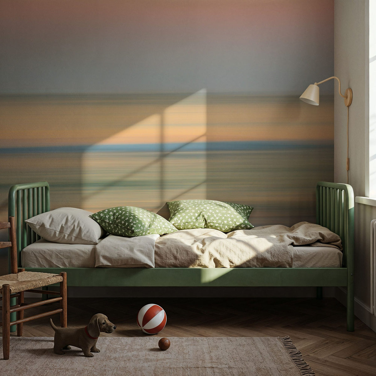 Soft Light Hawaiin Sunrise Mural Wallpaper - room preview 06