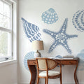 Shells on the Shore II Mural Wallpaper - room preview 06