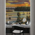 Greetings From Sunset Views Mural Wallpaper - room preview 06