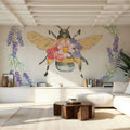 Fresh Floral VIII Mural Wallpaper - room preview 06