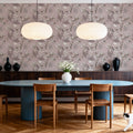 Ocean Miracles, Dusty Pink Mural Wallpaper - room preview 06