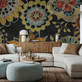 Stay Happy Spice III Mural Wallpaper - room preview 06