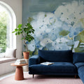 Spring Cottage Hydrangeas Mural Wallpaper - room preview 06