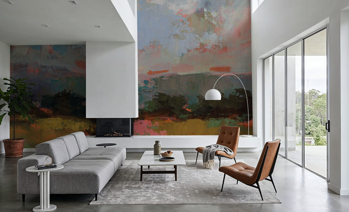 Sunset Hues I Mural Wallpaper - room preview 06