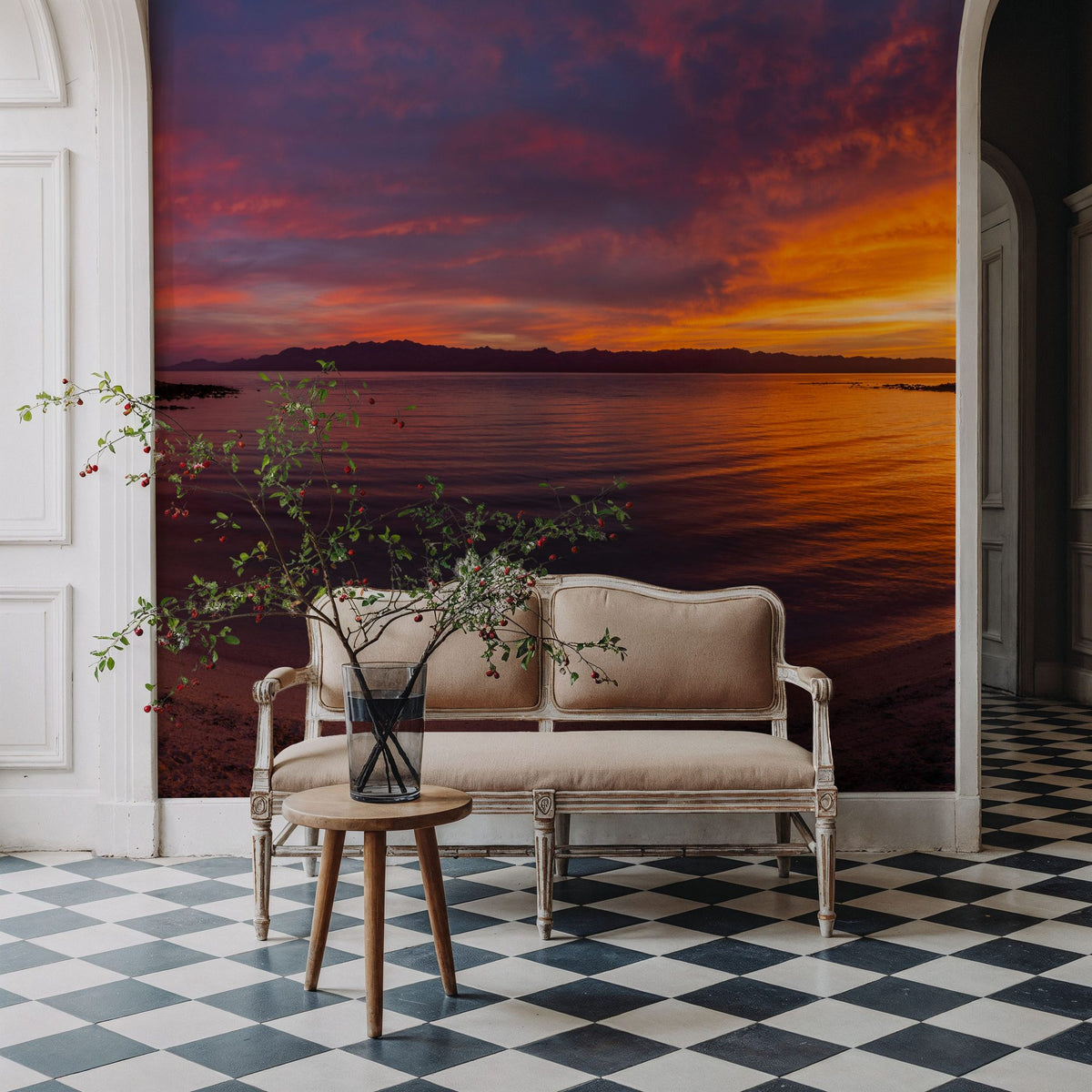 La Perla Beach Mural Wallpaper - room preview 06