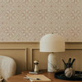 Ocean Dreams Red Mural Wallpaper - room preview 06