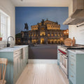 Twilight Plaza Mural Wallpaper - room preview 06