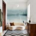 Lakeview Mural Wallpaper - room preview 06