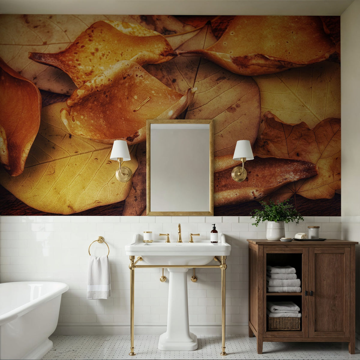 Autumn Mood Mural Wallpaper - room preview 06