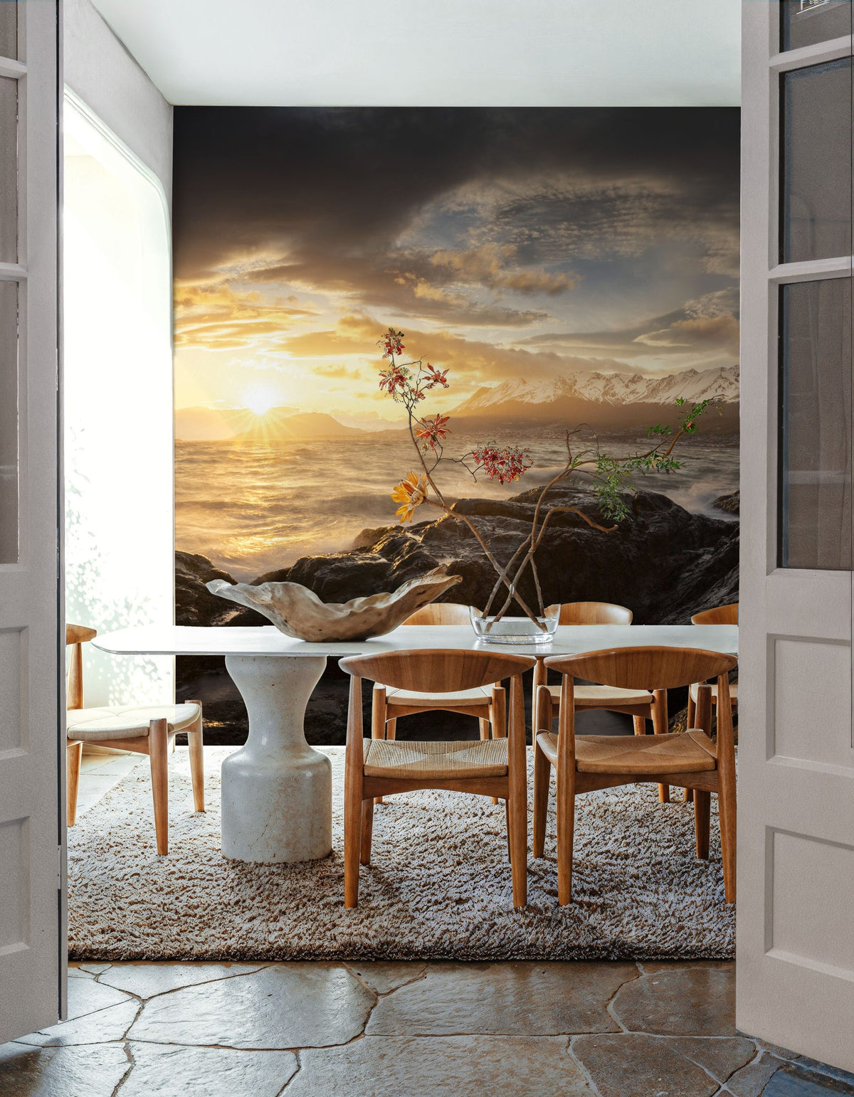 Ushuaia Sunset Mural Wallpaper - room preview 06