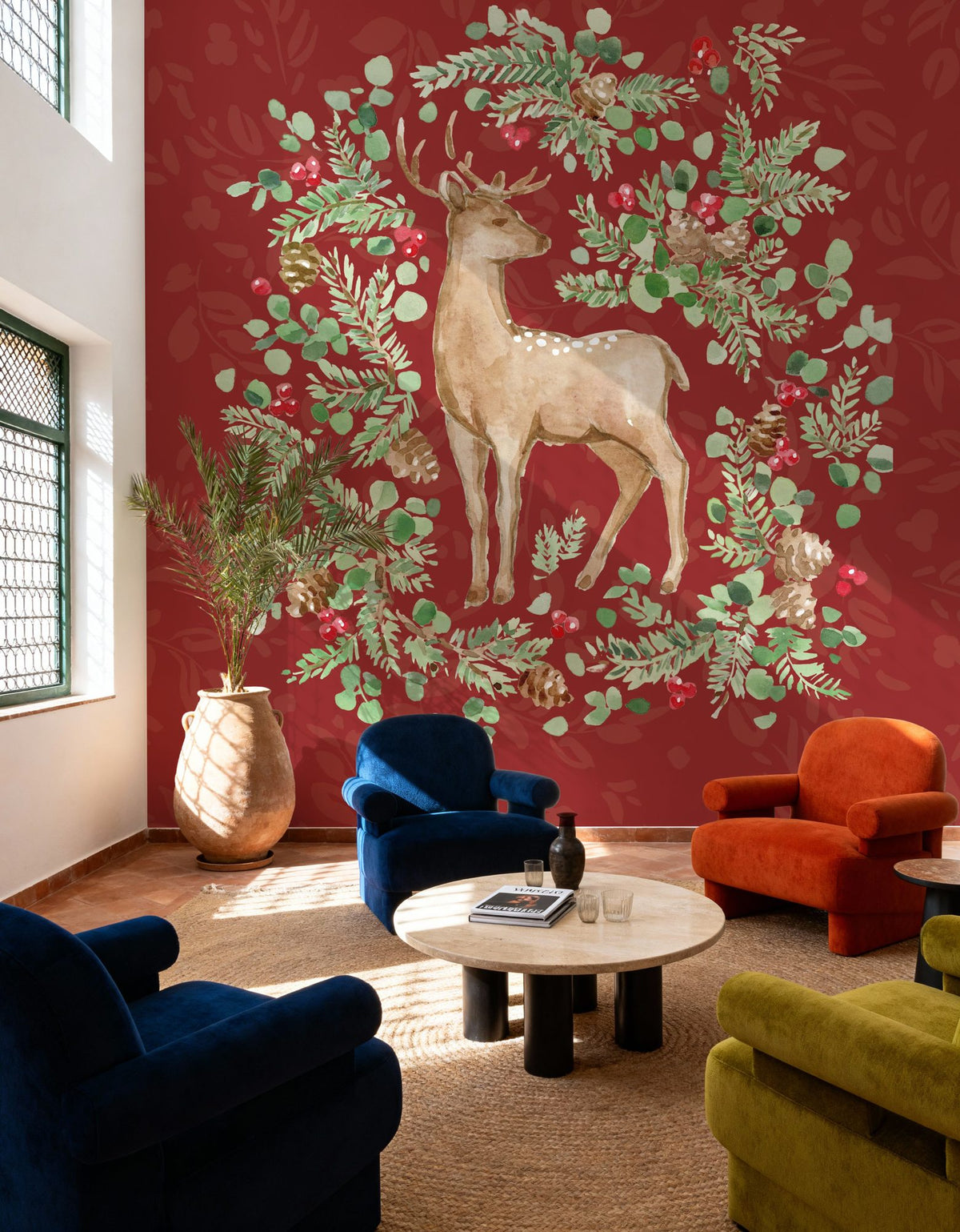 Nordic Winter II Mural Wallpaper - room preview 06
