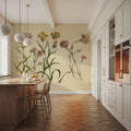 Herbal Botanical VIII Mural Wallpaper - room preview 06