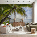 Island Serenity Mural Wallpaper - Warm Tone - room preview 06