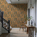 Spruce and Blooms Mural Wallpaper - room preview 06