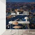 Tower Bridge Aerial Mural Wallpaper - room preview 06