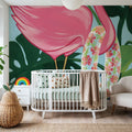 Flamingo Happy Hour II Mural Wallpaper - room preview 06