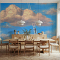 Sky Ladder Mural Wallpaper - room preview 06