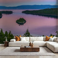 Emerald Bay Aerial Mural Wallpaper - room preview 06