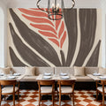 Simple Flowers II Mural Wallpaper - room preview 06