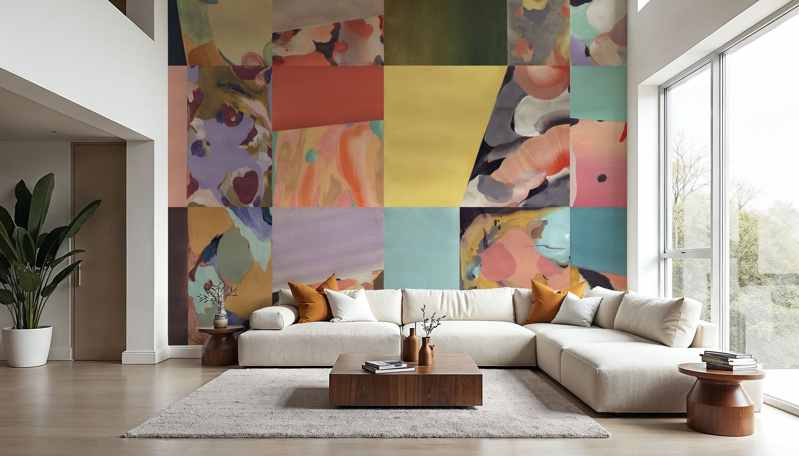 Abstract Fun No.I Mural Wallpaper