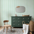 Kala Lines Light Blue Mural Wallpaper - room preview 06