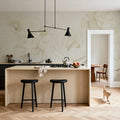 Transcendent Peony, Cream Mural Wallpaper - room preview 06