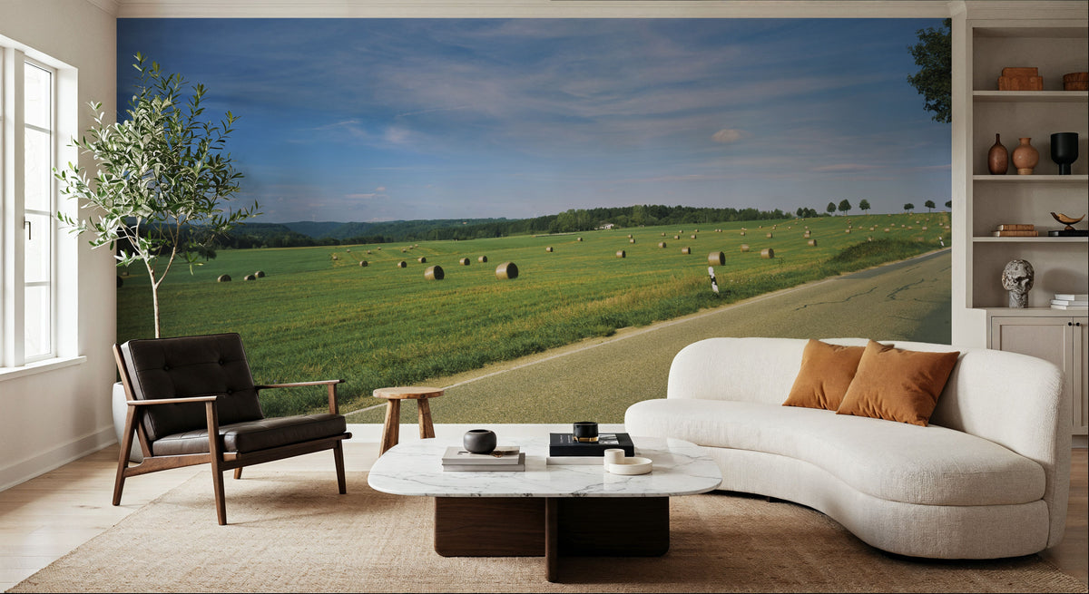 Harvest Highway Sky Mural Wallpaper - room preview 06